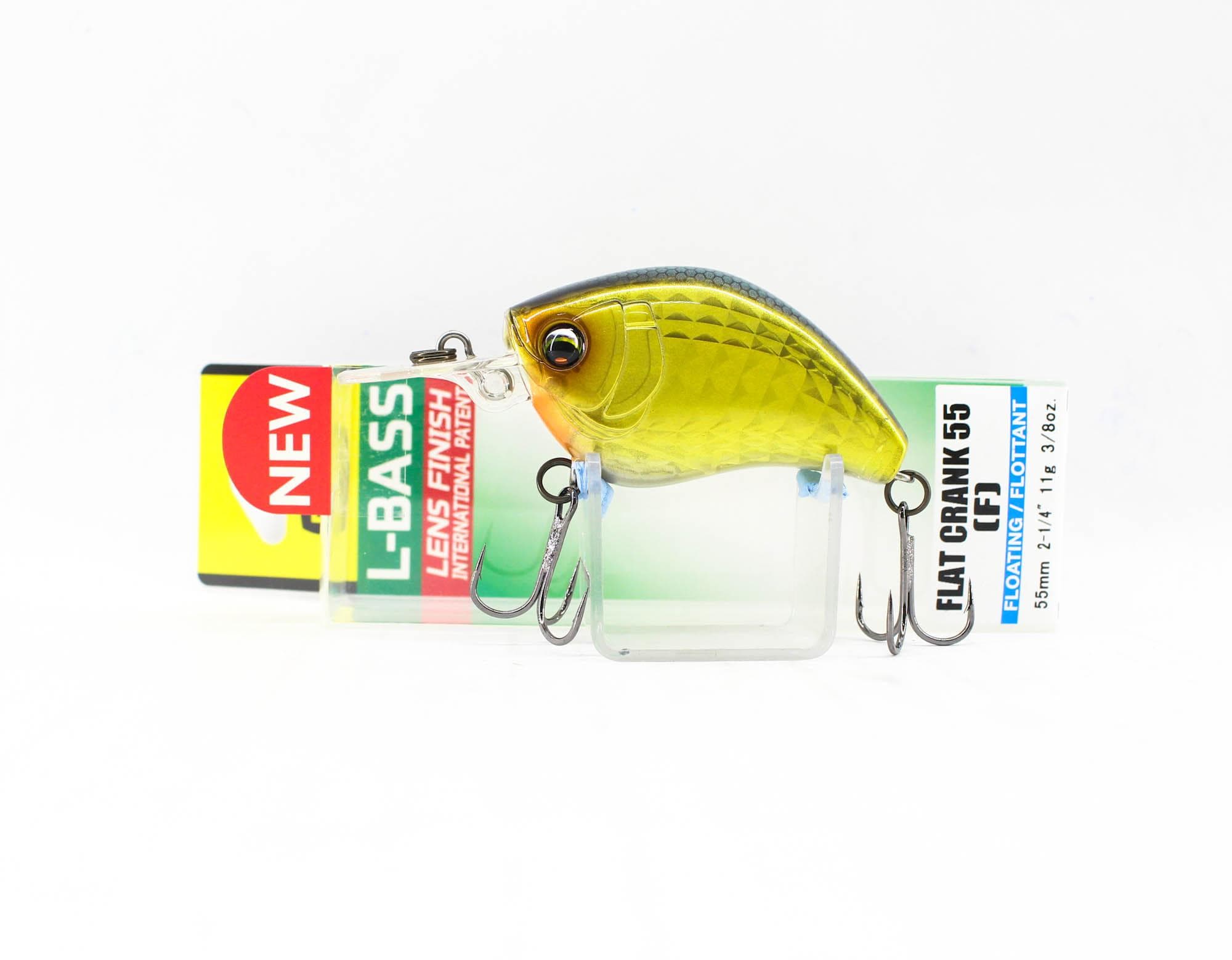 Yo Zuri Duel L Bass Flat Crank 55F Floating Lure F1220-MGGB (7766)