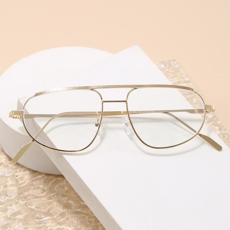 Vintage Pilot Sunglasses for Women Men Anti Reflective Sun Glasses Retro Aviator Style Holiday Travel Accessories