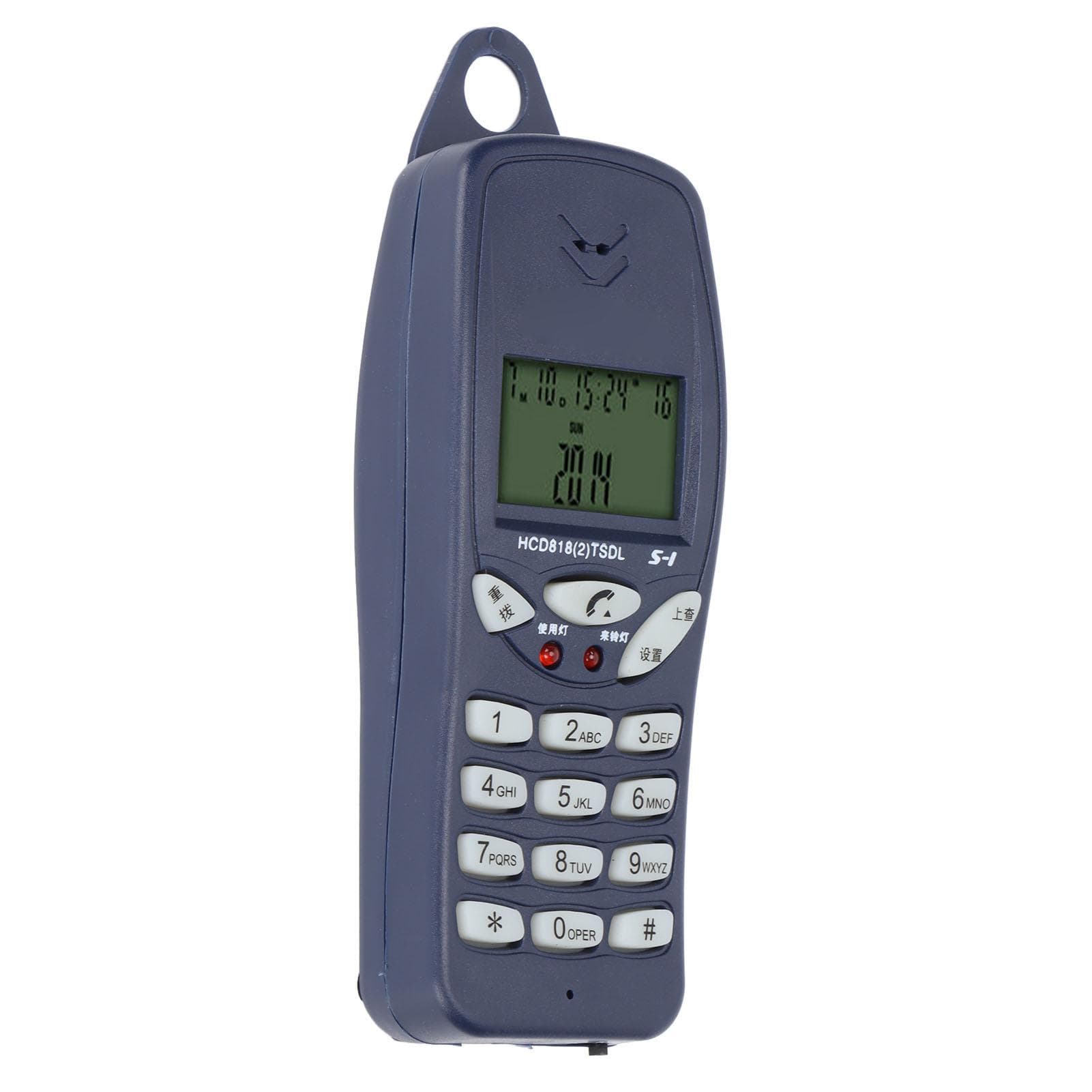 Telecom Check Telephone Dedicated Check Line with Clips Caller ID Callback FSK DTMF Dual System for