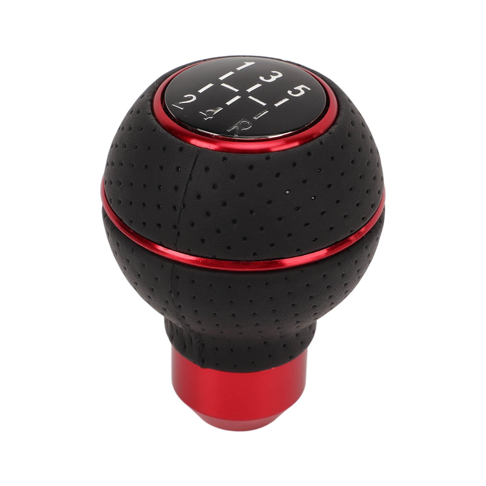 Shift Knob 5 Speed M8 M10 M11 M12 Universal Aluminum Car Auto Manual Transmission Gear Knob Shift red