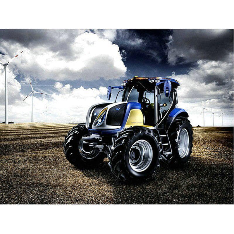 5D DIY Diamond Painting Farm Tractor 3D Rhinestone Embroidery Cross Stitch 5D Home Decor Gift 20X30CM
