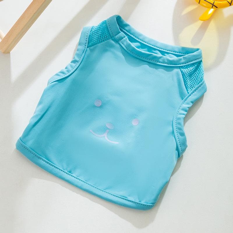 New Year Cat Spring Summer Dopamine Candy Color Summer Cool Vest Dog Breathable Teddy Pet Cat Clothes XXL
