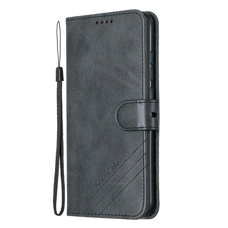 Huawei P30 Lite Case Leather Flip Case For Funda Huawei P30 Lite Phone Case Huawei P 30 Pro p30lite P20 P40 Lite E P40 Pro Cover P10 Lite black