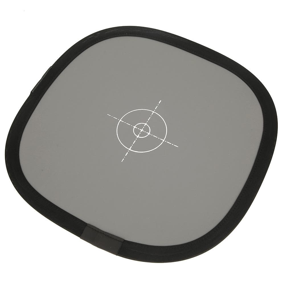 30cm Portable 18percent Gray White Balancing Card Double Sides Focusing Board Reflector Plate for Digital