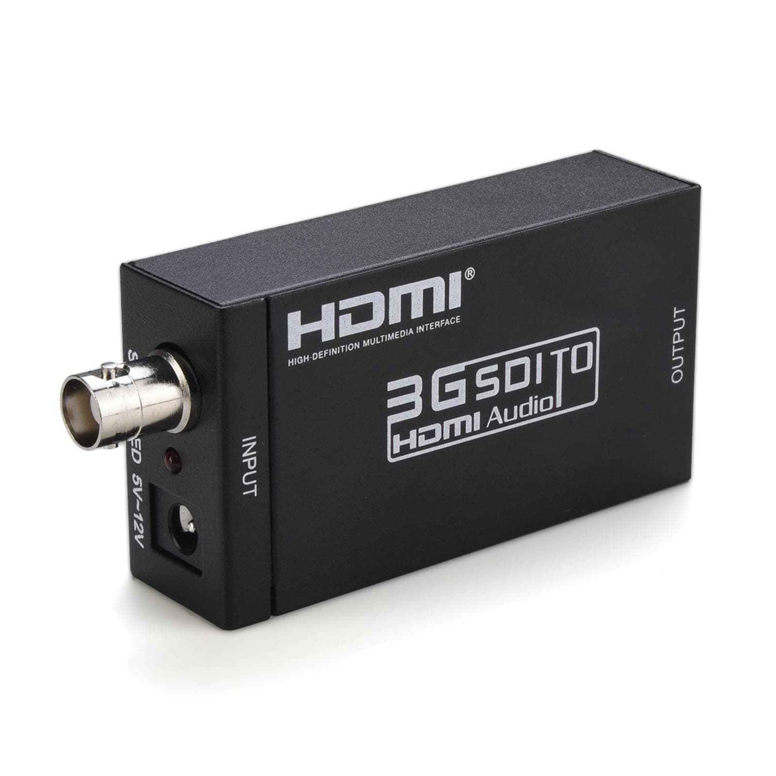 SDI to HighClear Multimedia Interface Converter 3GSDI to HDMICompatible Video Audio Converter 8 black