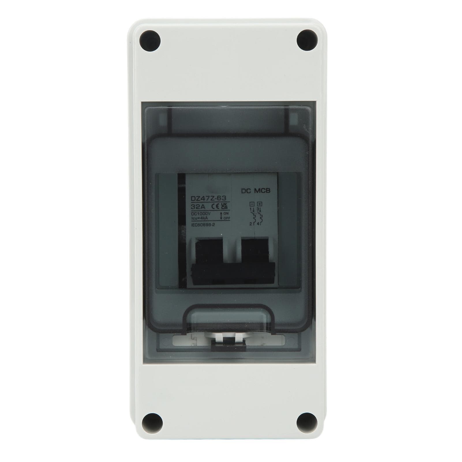 2P Mini Circuit Breaker DZ47Z 63 32A Waterproof 4000A Breaking Capacity DC Circuit Breaker 1000V
