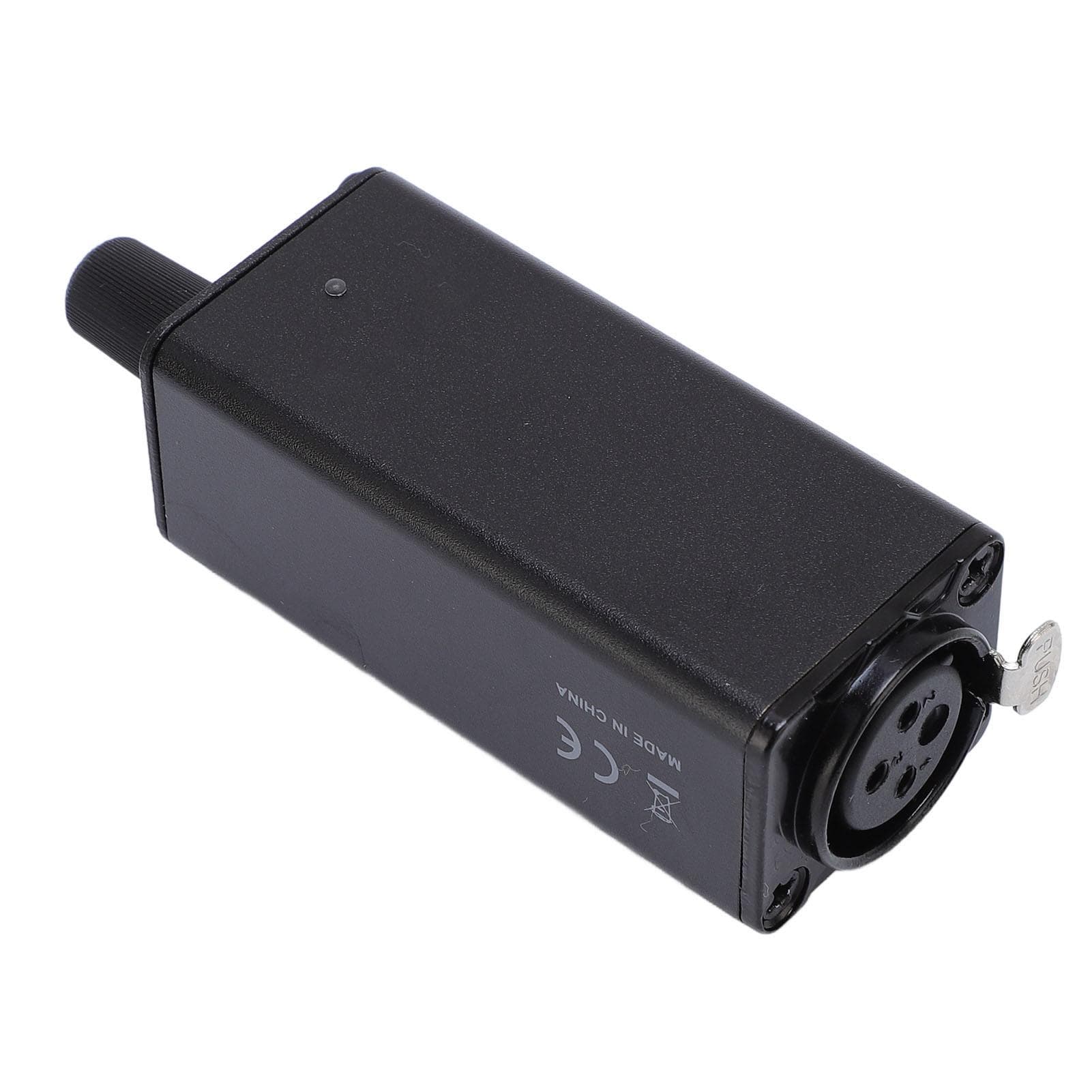 Portable Ear Monitoring Amplifier with Belt Clip XLR 3.5mm Jack Headphone Amplifier for Stage
