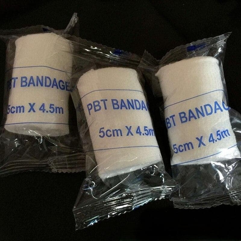Cotton Elastic Bandages Skin Friendly Breathable First Aid Kit Gauze Wound Dressing Medical Nursing Emergency Care 10cm*450cm