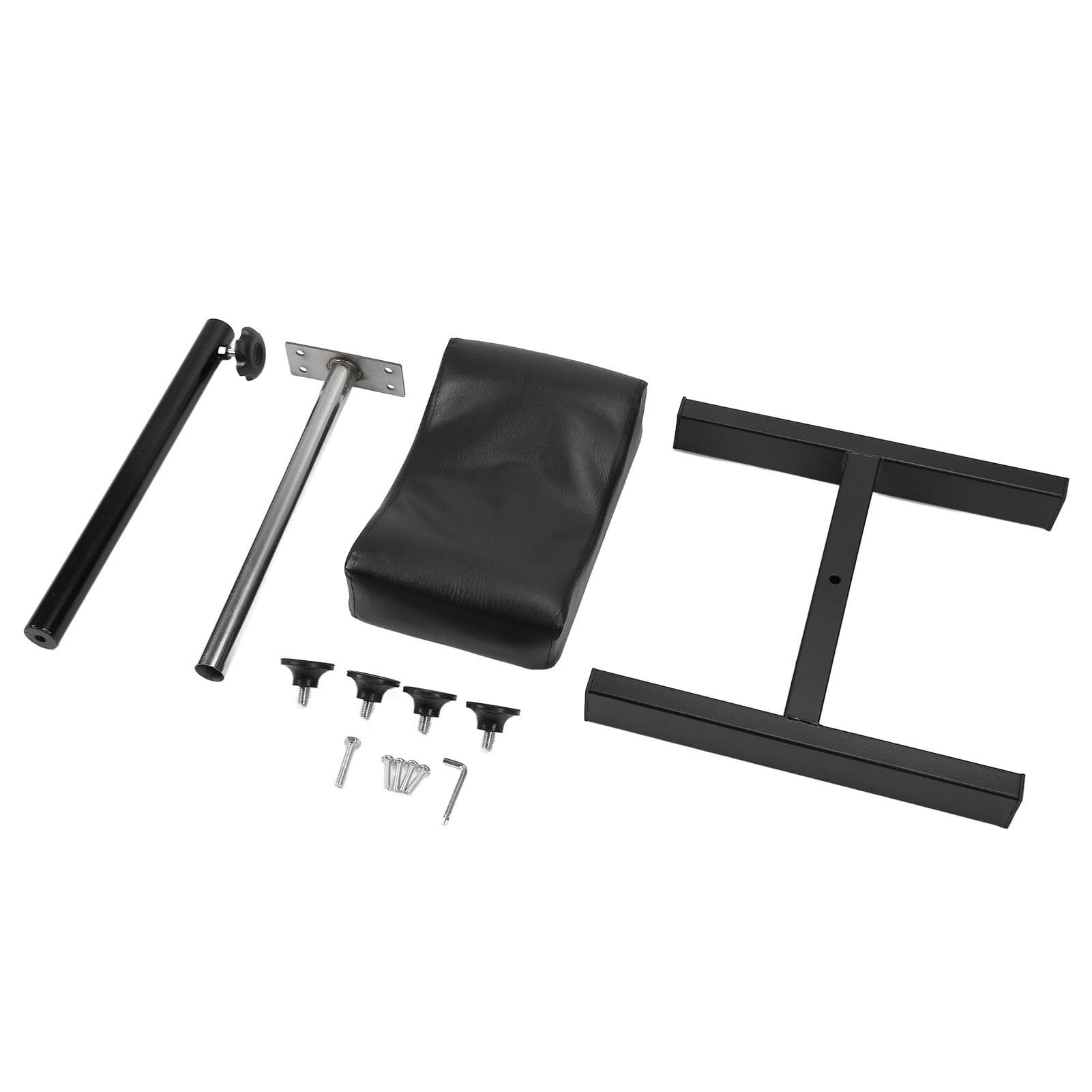 Tattoo Armrest Stand Pad Heavy Duty Adjustable H Shaped Base Waterproof Panel Arm Leg Stand Black