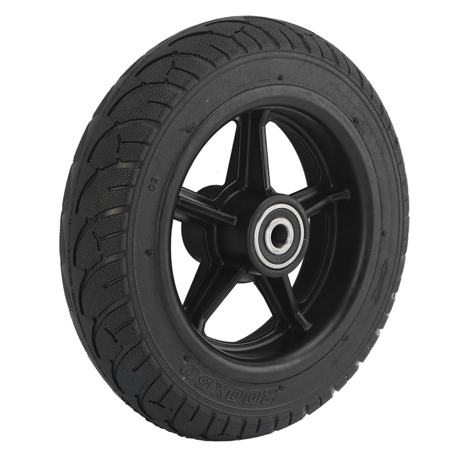 8in 200x50 Tires Rubber Anti Slip Strong Grip Electric Scooter Solid Tire for Electric Scooter