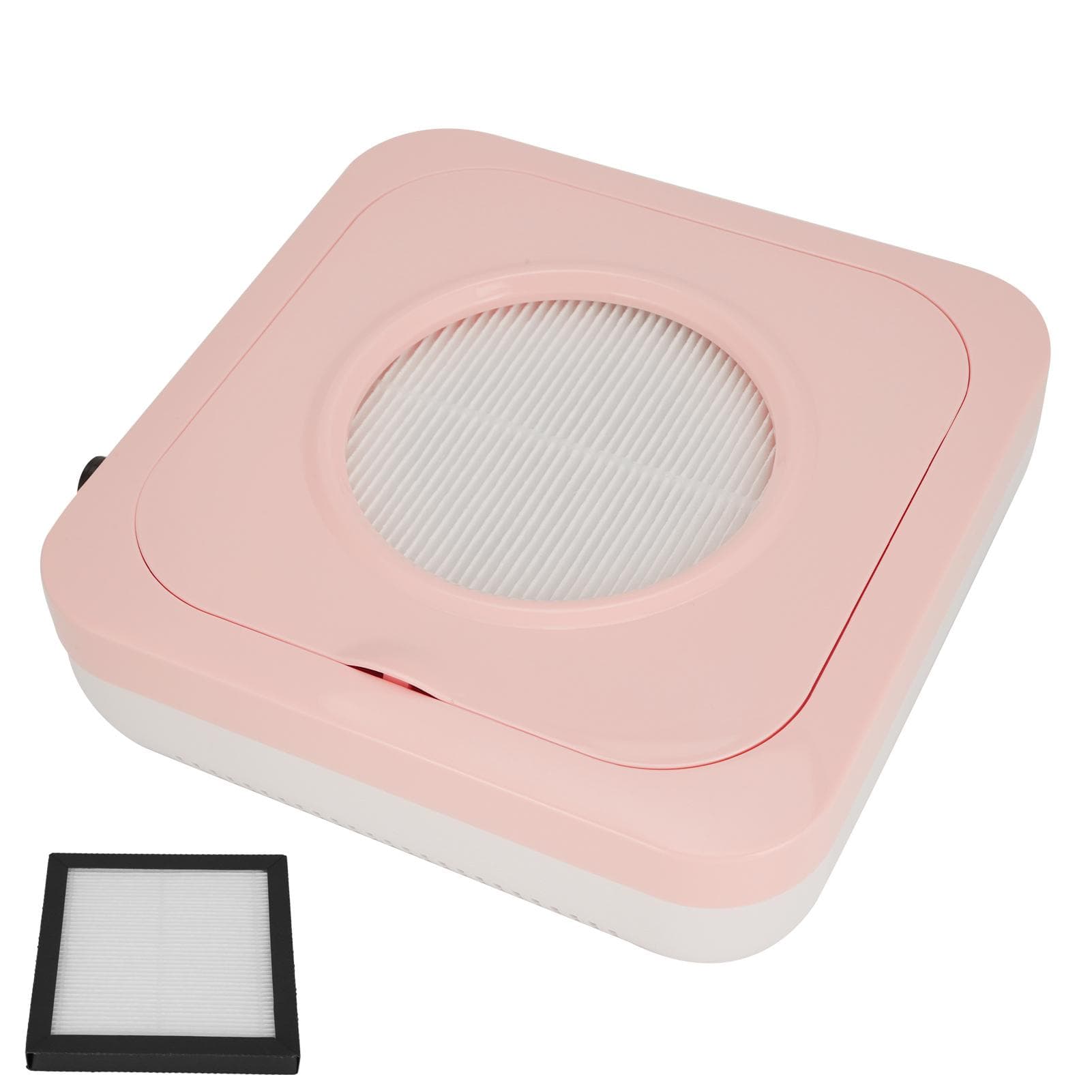 80W Nail Dust Collector Powerful Suction Nail Dust Vacuum Machine With Filter (100‑240V)US Plug US PLUG