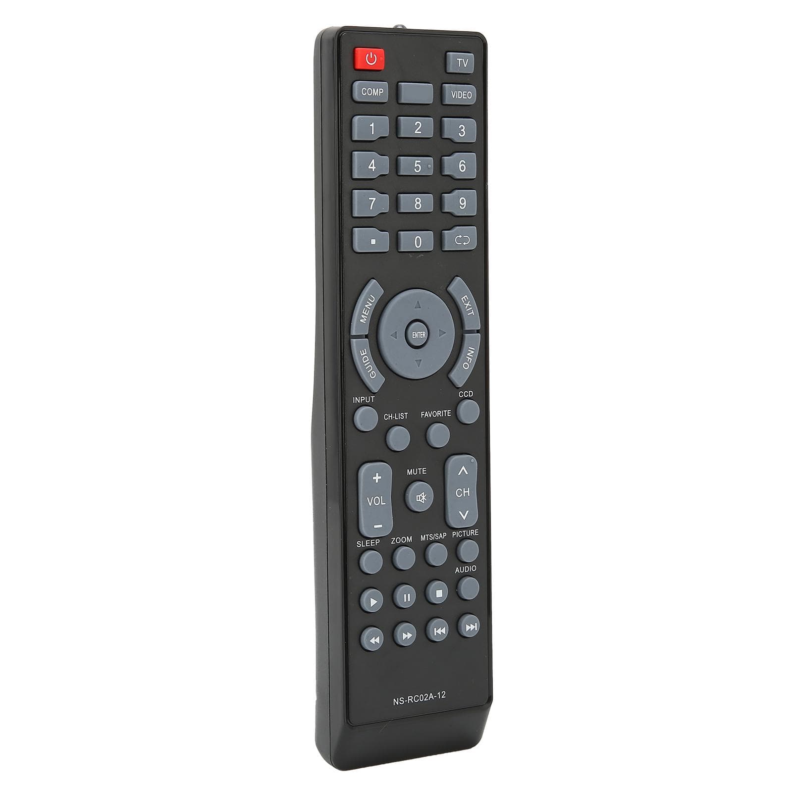 Replacement Remote Control Applicable for Insignia NS‑15E720A12 NS‑19E450A11 NS‑22E730A12 TV