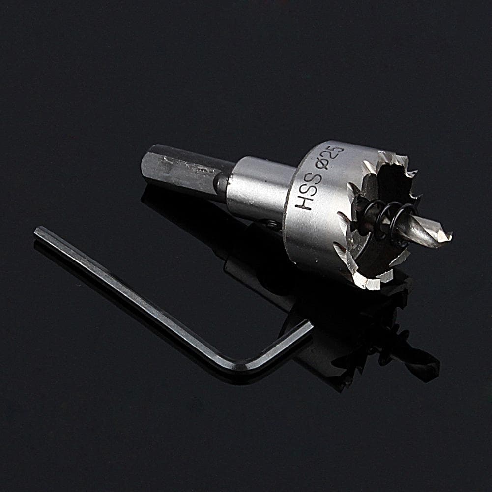 Stainless Steel Drill Bit Metal Heavy Duty Hole Saw Cutter tool 25mm