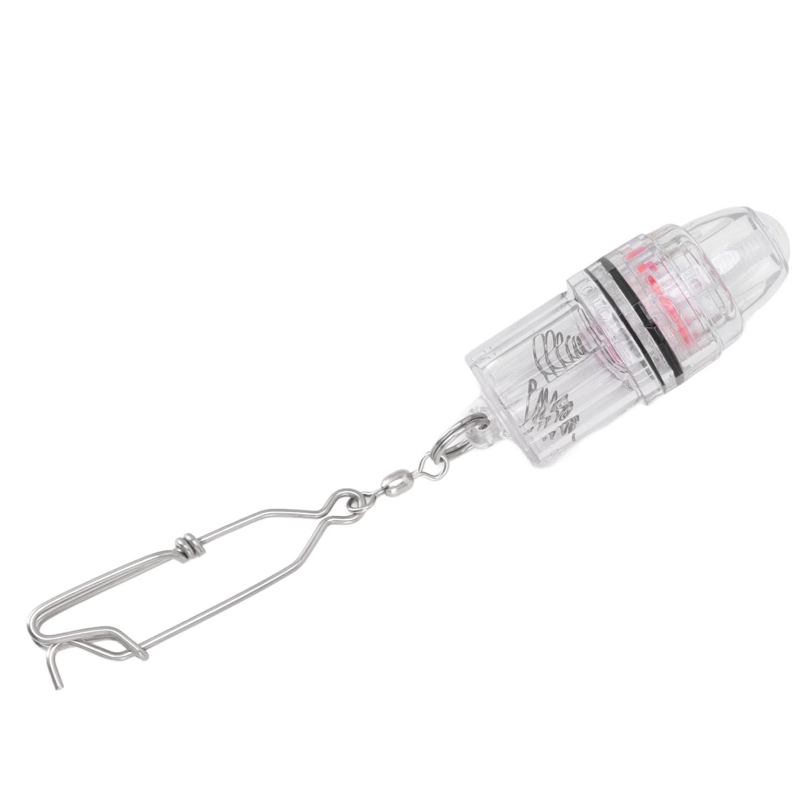 Fish Attracting Indicator Underwater Deep Drop LED Fish Lure Light with Metal Reinforced Large Pin