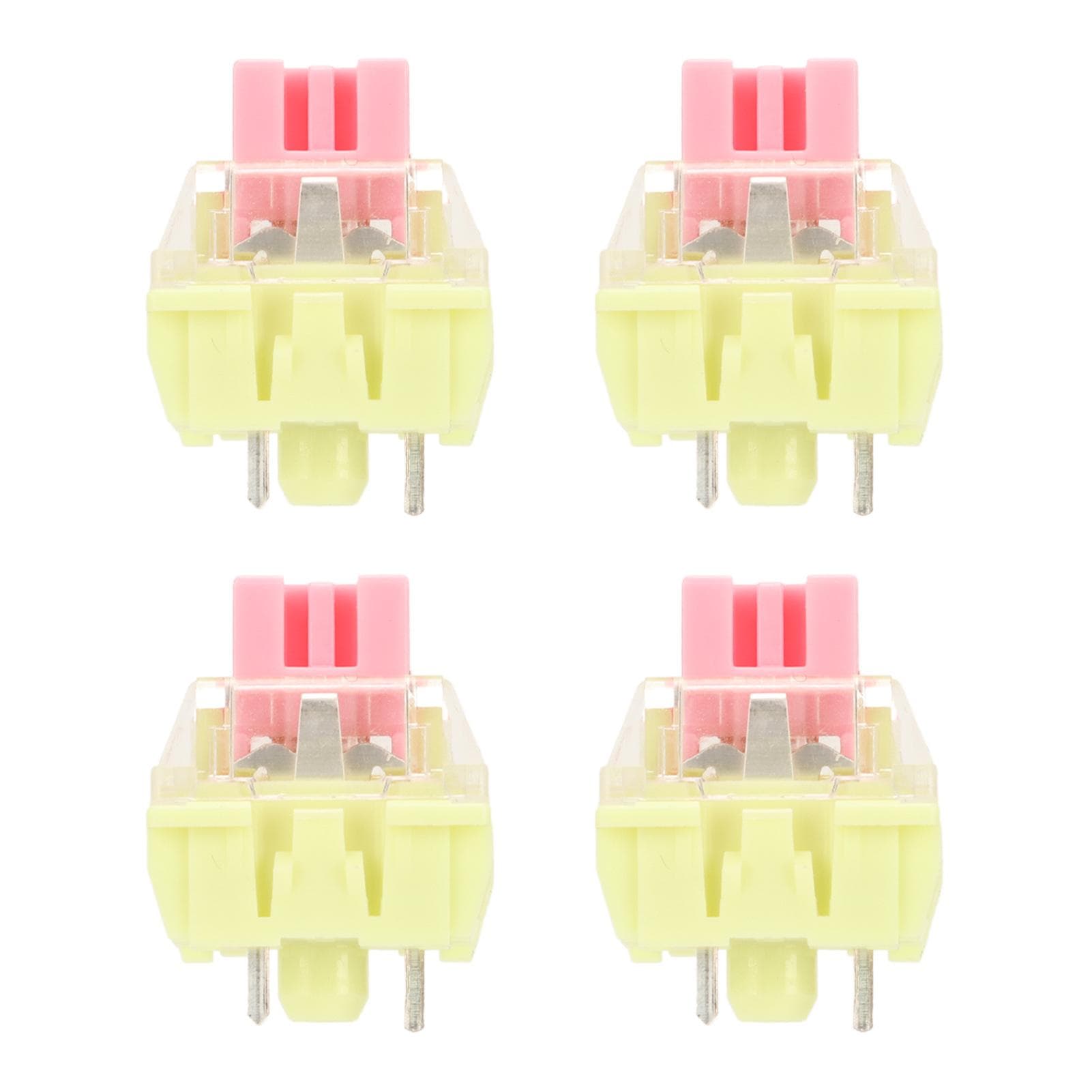 45pcs Linear Mechanical Keyboard Switches Backlight Waterproof Hot Swappable DIY Keyboard Switch TTC Gold Powder V2
