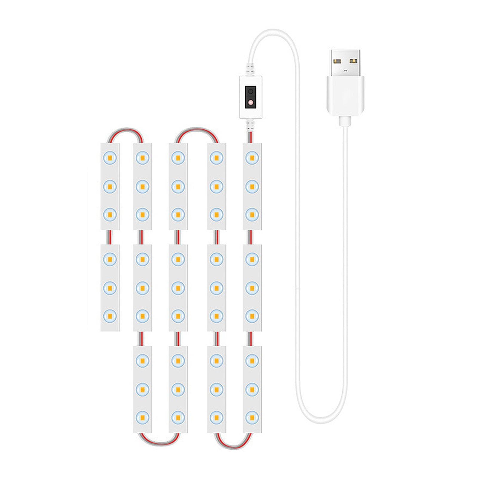 14PCS LED Makeup Mirror Lights Smart Sensor Control Vanity Mirror Lights Bathroom Mirror Light with 14PCS
