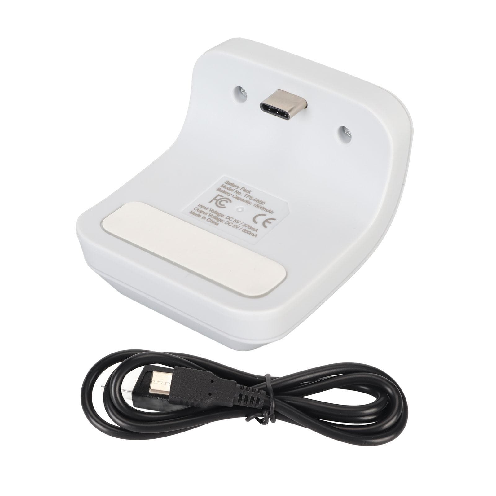 Rechargeable Controller Battery Pack 1500mAh Fast Charging LED Indicator USB Type C Battery for PS5