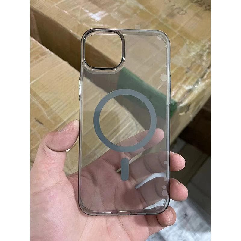 Black PC Hard Shell MagSafe Magnetic Phone Case IPhone16 Apple 14/13 Not Yellowing Anti-fall Shell Apple 16Plus