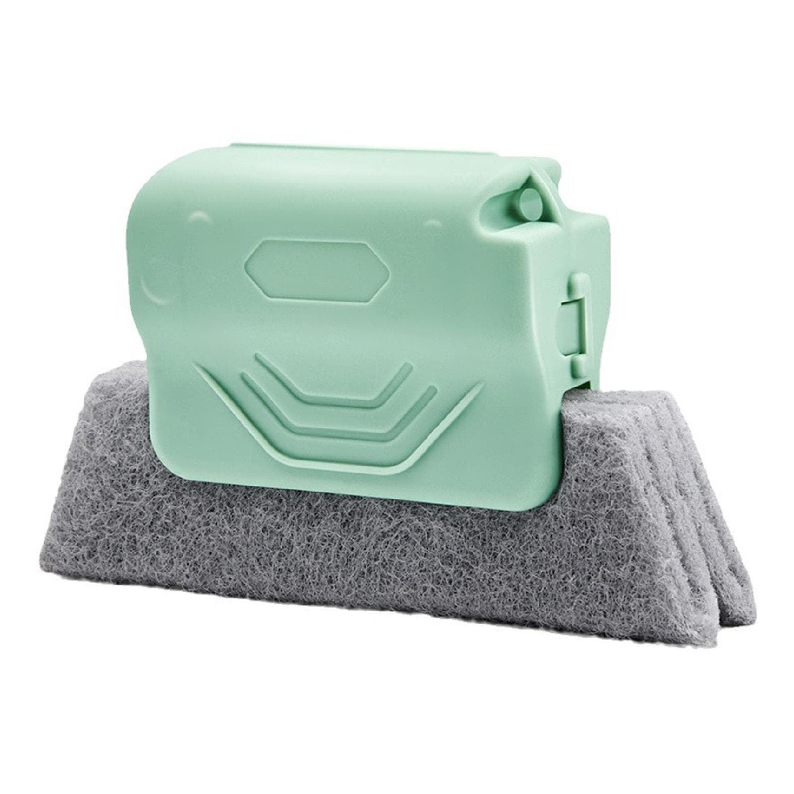 Window Groove Cleaning Brush Handheld Window Track Cleaner Tool for Sliding Door Sill Tile Lines