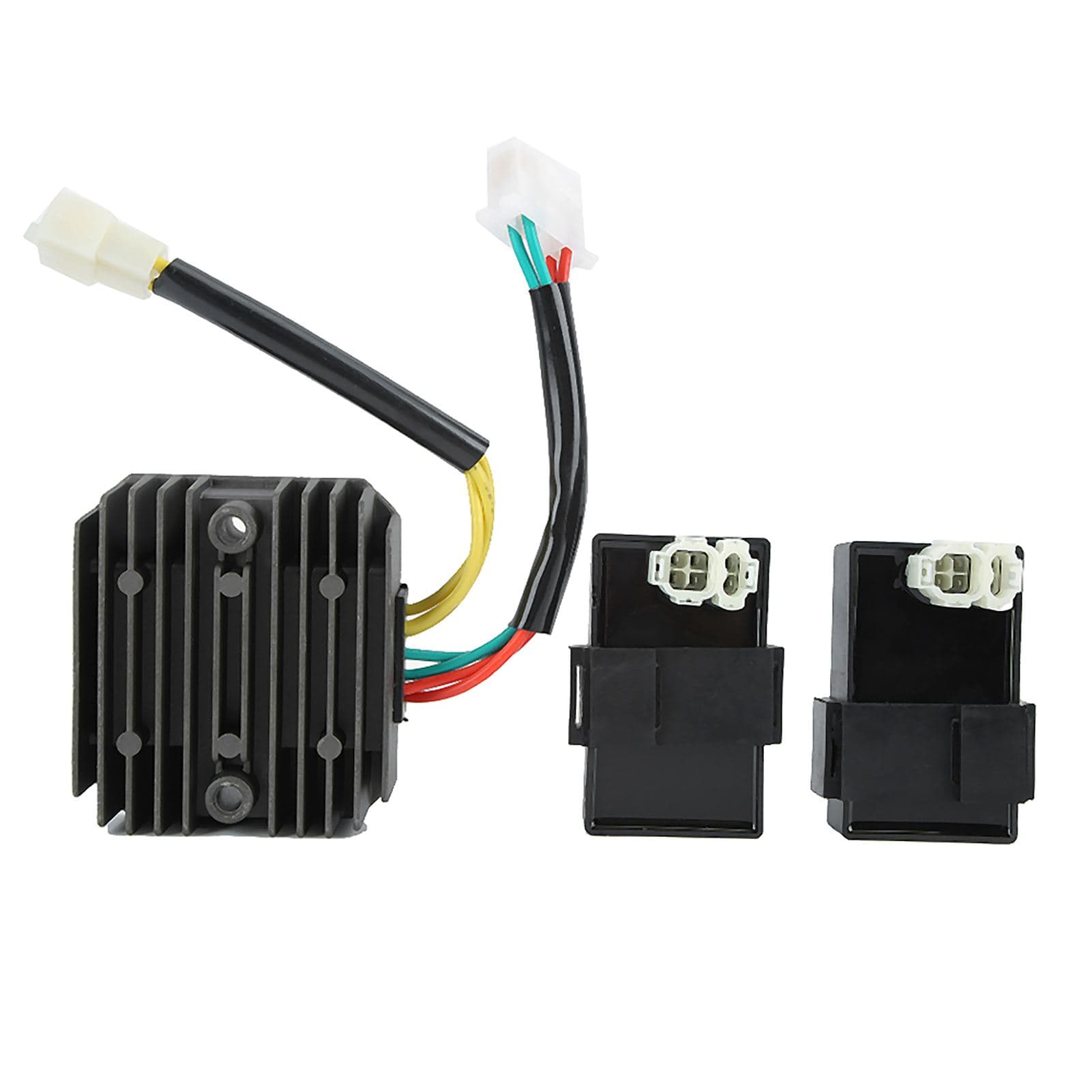 3PcsSet CDI Double Ignition + Regulator Rectifier Fit for XL 600 V Transalp 1989?1996