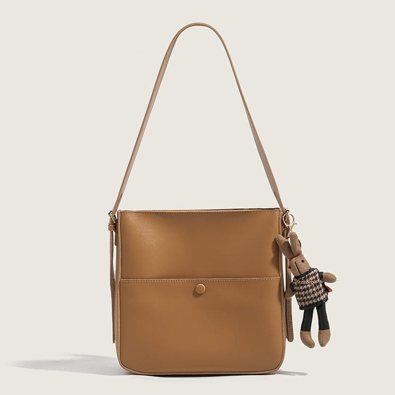 Large-capacity Women's Bags, Trendy and Retro Autumn and Winter Single-shoulder Bags, Niche Design Commuting Bags