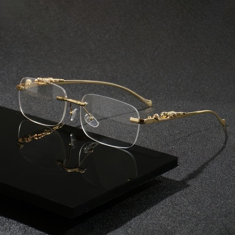 Slim Frame Fashion Glasses for Men Women Lightweight Luxury Design Stylish Accessories Minimalist Eyewear