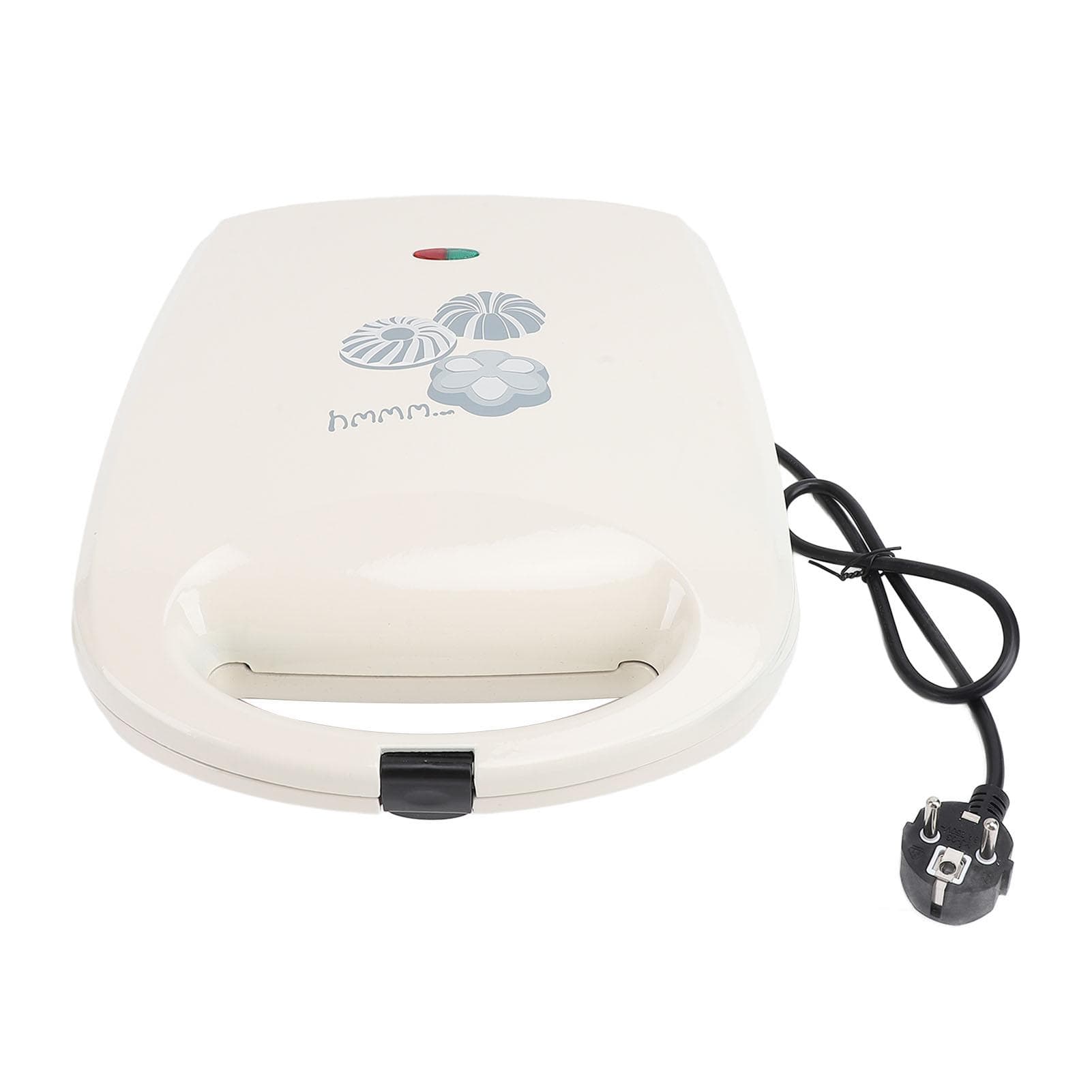 Cookie Maker 8 Hole Multi Shapes Non Stick 1000W Double Sided Heating Breakfast Machine for Pancake L