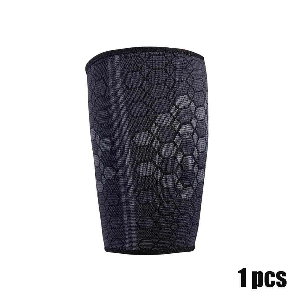 Thigh Compression Sleeves Quad and Hamstring Support Sports Upper Leg Sleeves for Men and Women Breathable Elastic AntiSlip L