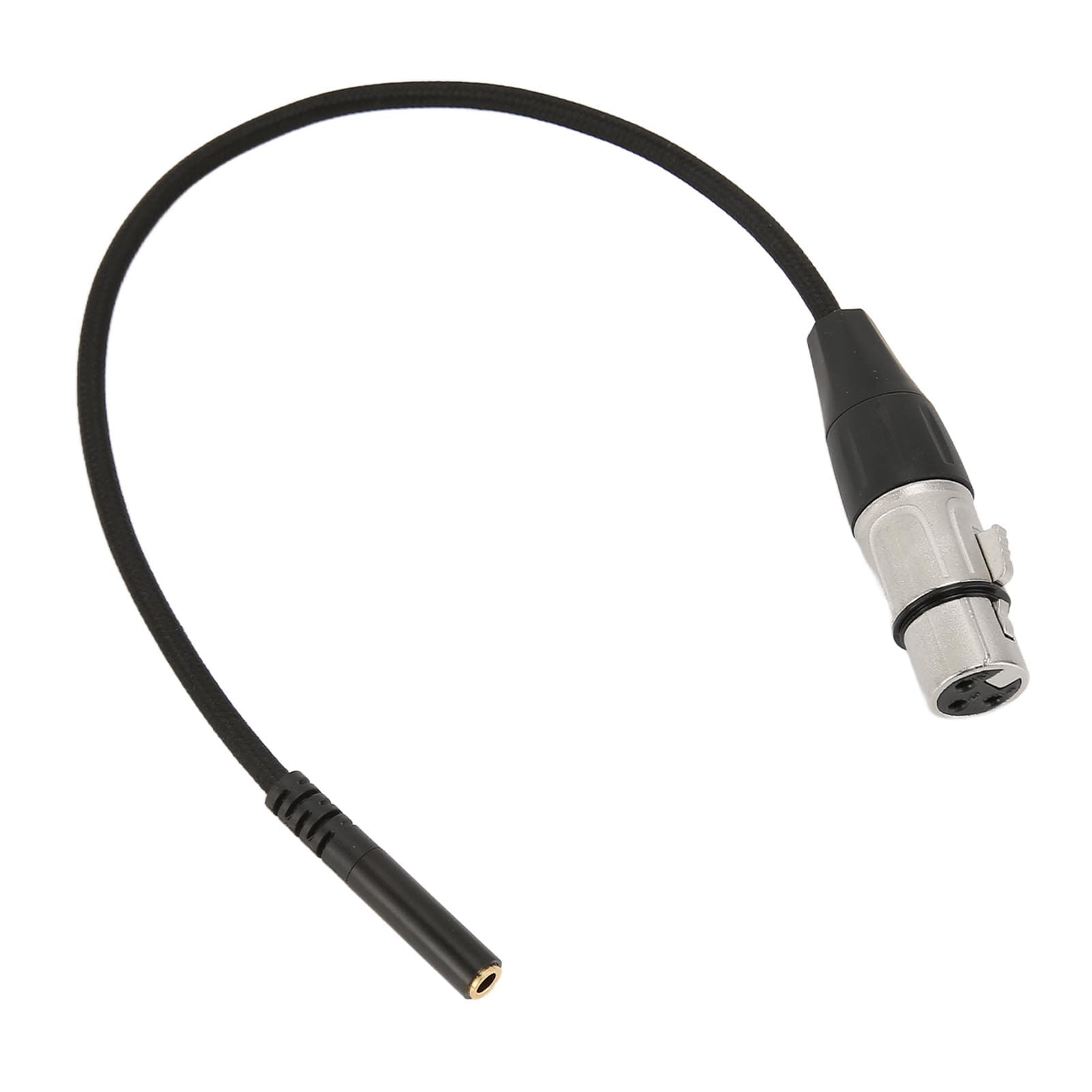 18 Inch to XLR Female Cable Balanced 3.5mm Female Stereo Mini Jack to XLR Female Adapter Cable