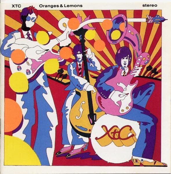 CD XTC Oranges lemons 9242182 Geffen Records 1989 US Rock Used