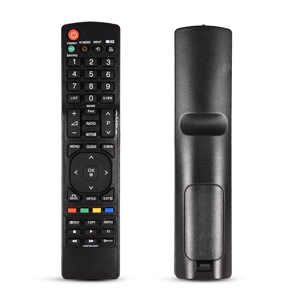 Black Remote Control Replacement for LG AKB72915207 TV