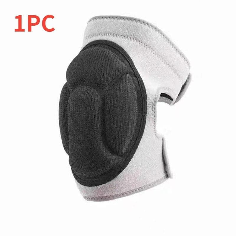 1 PC Sports Knee Pad Anti slip Knee Protection Collision Dance Skiing Motorcycle Rding Kneepad Sponge Gym Accessories M white