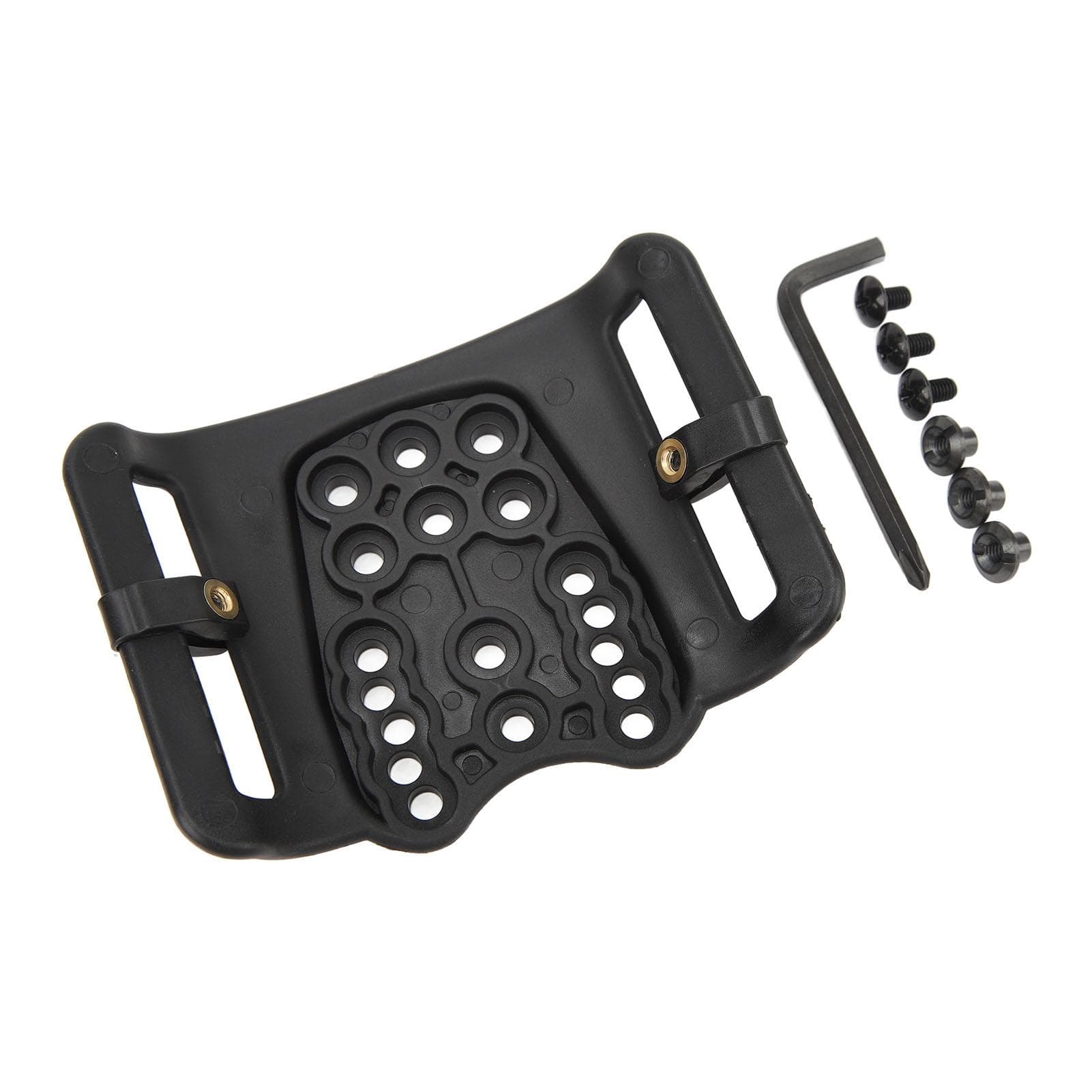 Belt Quick Pull Adapter Black Freely Adjustable Nylon Multi Holes Widely Used Waist Belt Adapter