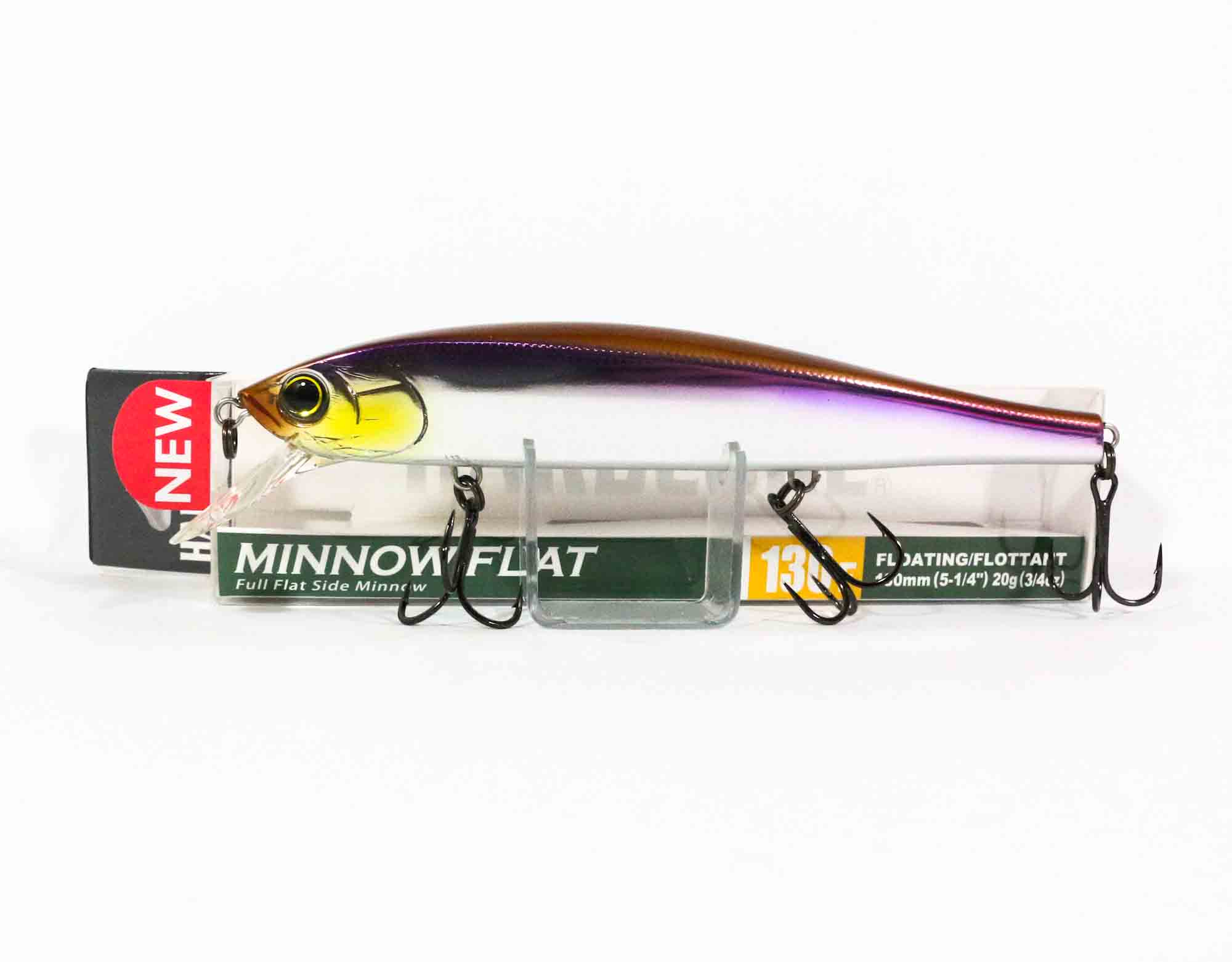 Yo Zuri Duel Hardcore Minnow Flat 130F Floating Lure R1380-MEWS (6999)
