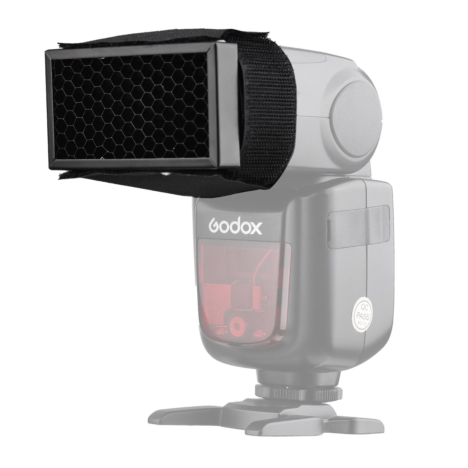 Universal Camera Flash Honeycomb Grid Metal Accessory Replacement for Canon Nikon Sony Godox black