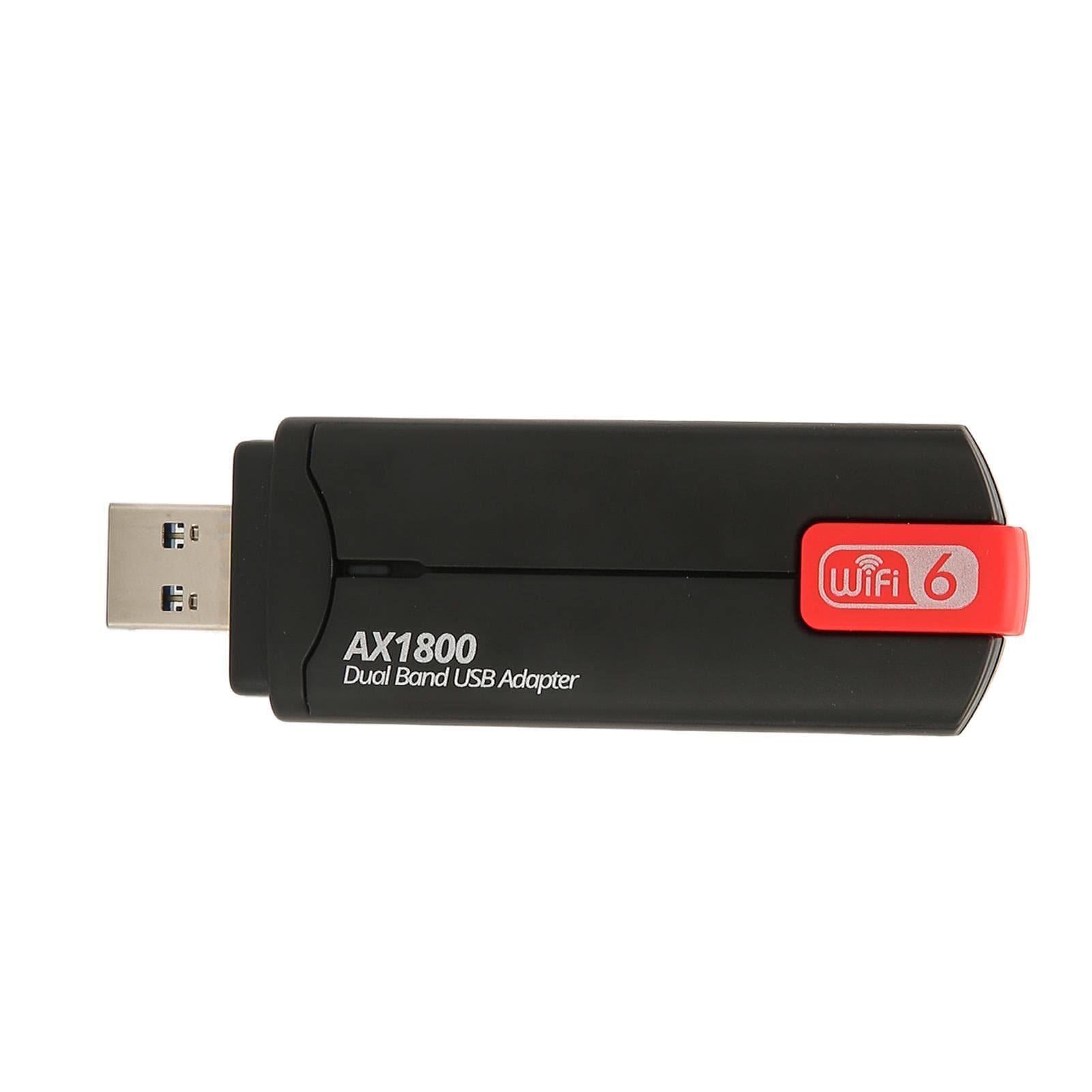 USB WiFi Adapter 1800Mbps Stable Signal USB3.0 MU MIMO Technology WIFI6 Wireless Internet Card for