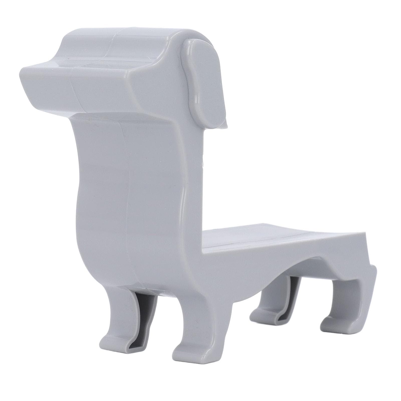 Sausage Dog Wine Bottle Holder Multifunctional Plastic Table Top Kitchen Wine Organizer Grey Gray
