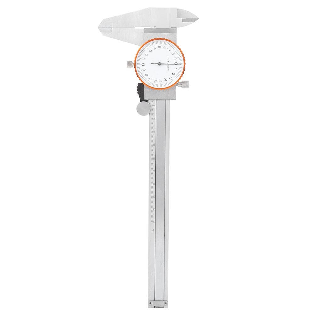 Aluminum Alloy Caliper 2-Way Shockproof Precision Measuring Tool with Dial 0-150mm