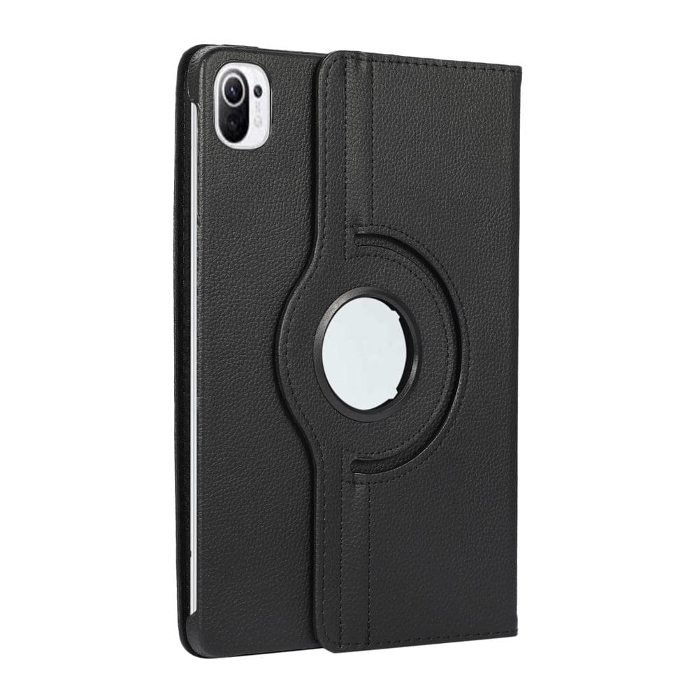 360 Rotating Case for Xiaomi Mi Pad 5 MiPad 5 Pro 11 Folio Flip Stand Cover PU Leather Shell Tablet Funda for Xiaomi Pad 5 Case black