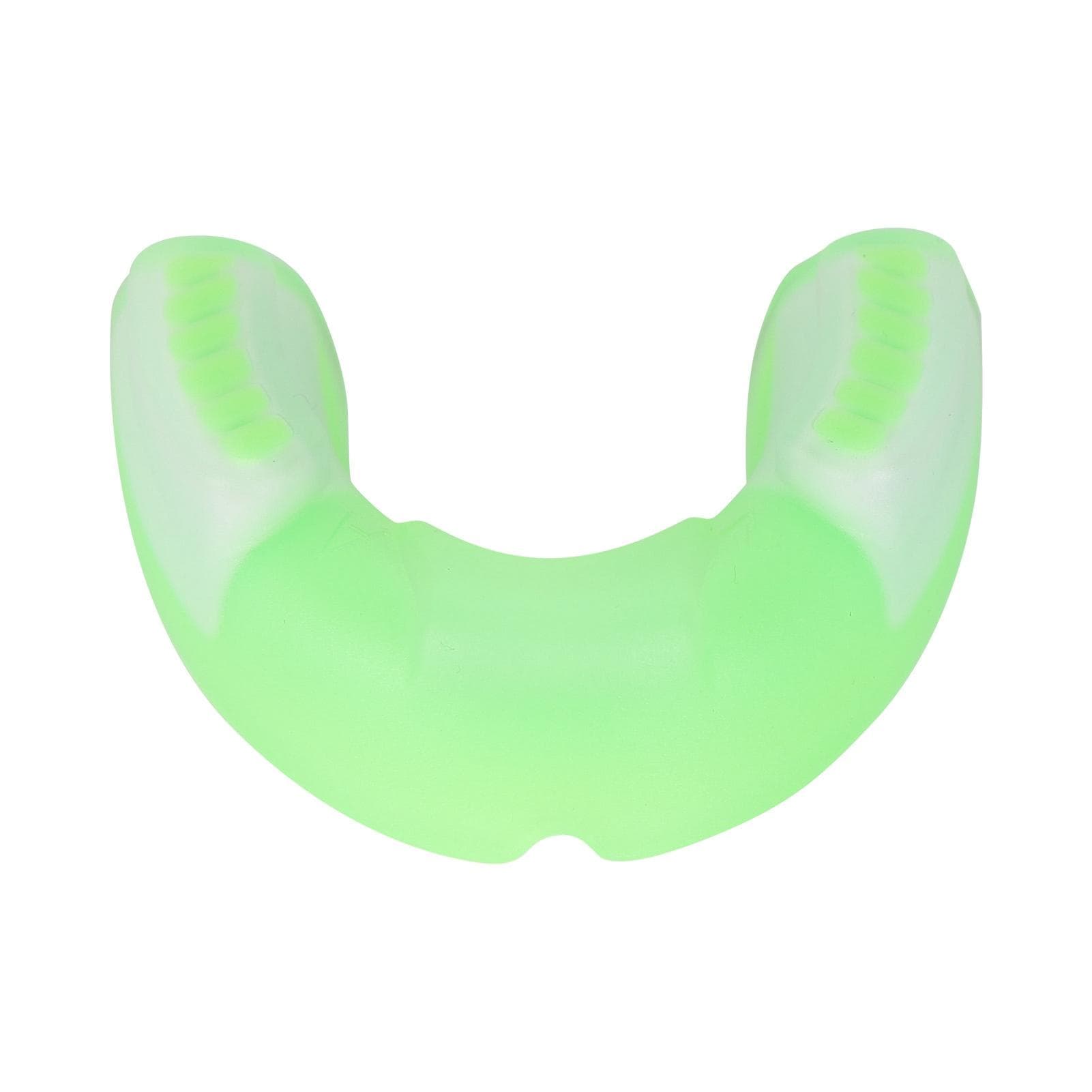 Shock Mouth Guard EVA Soft Adults Sports Flavored Mouth Guard for Boxing BasketballBlack white