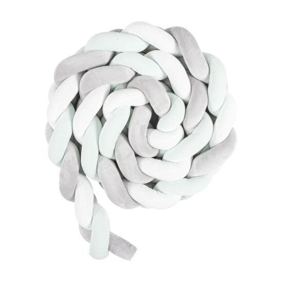 Knot Braided Pillow Soft Throw Breathable Floor Knotted Pillows Skin-friendly Pillows Cushion Pillows for 2M green
