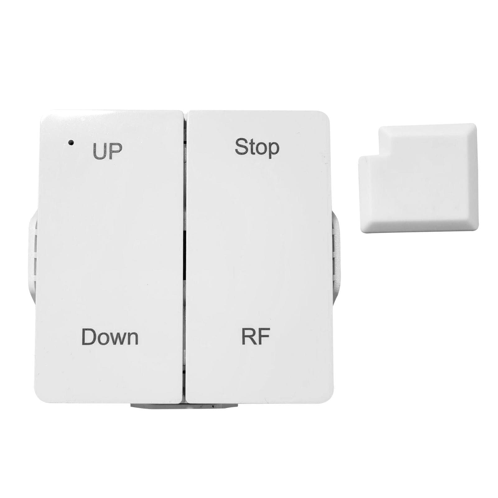 Digital Remote Controller Home Intelligent Curtain Module Remote Controller Support Stop UP and Remote controller & RF multicolour