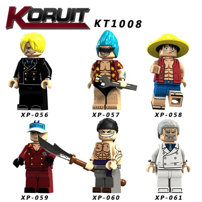 X0352 0353 0356 G0171 Kt1013 One Piece Building Block Toy