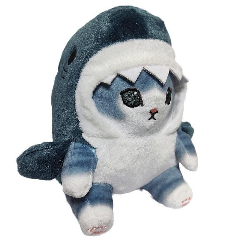Shark Cat Plush Doll Toys Soft Stuffed Plush Toys For Kids 22cm