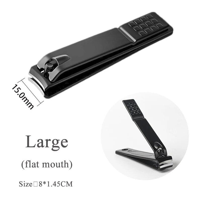 Nail Clippers Stainless Steel Nail Cutter Thick Scissor Plier Toenail Fingernail Professional Manicure Trimmer NailArt