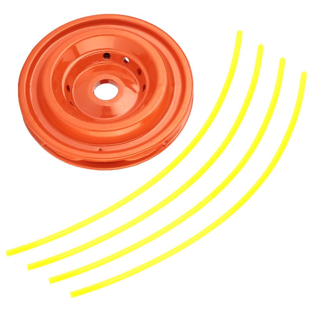 Alloy Brush Cutter Trimmer Head Weed 4 Line Garden Lawn Mower Accessories