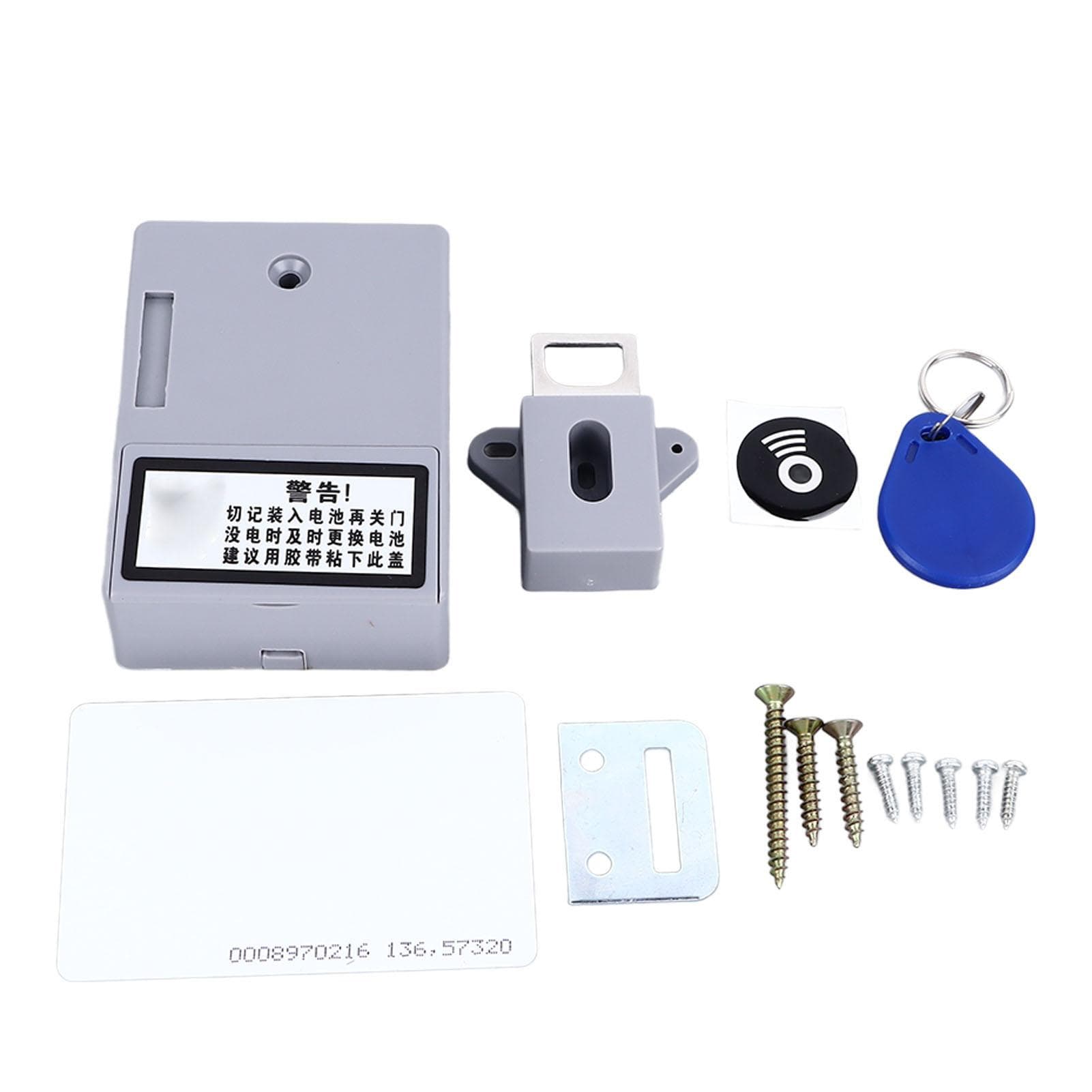Invisible Cabinet Lock Versatile High Security Smart Electronic Induction Lock for Drawers Shoe