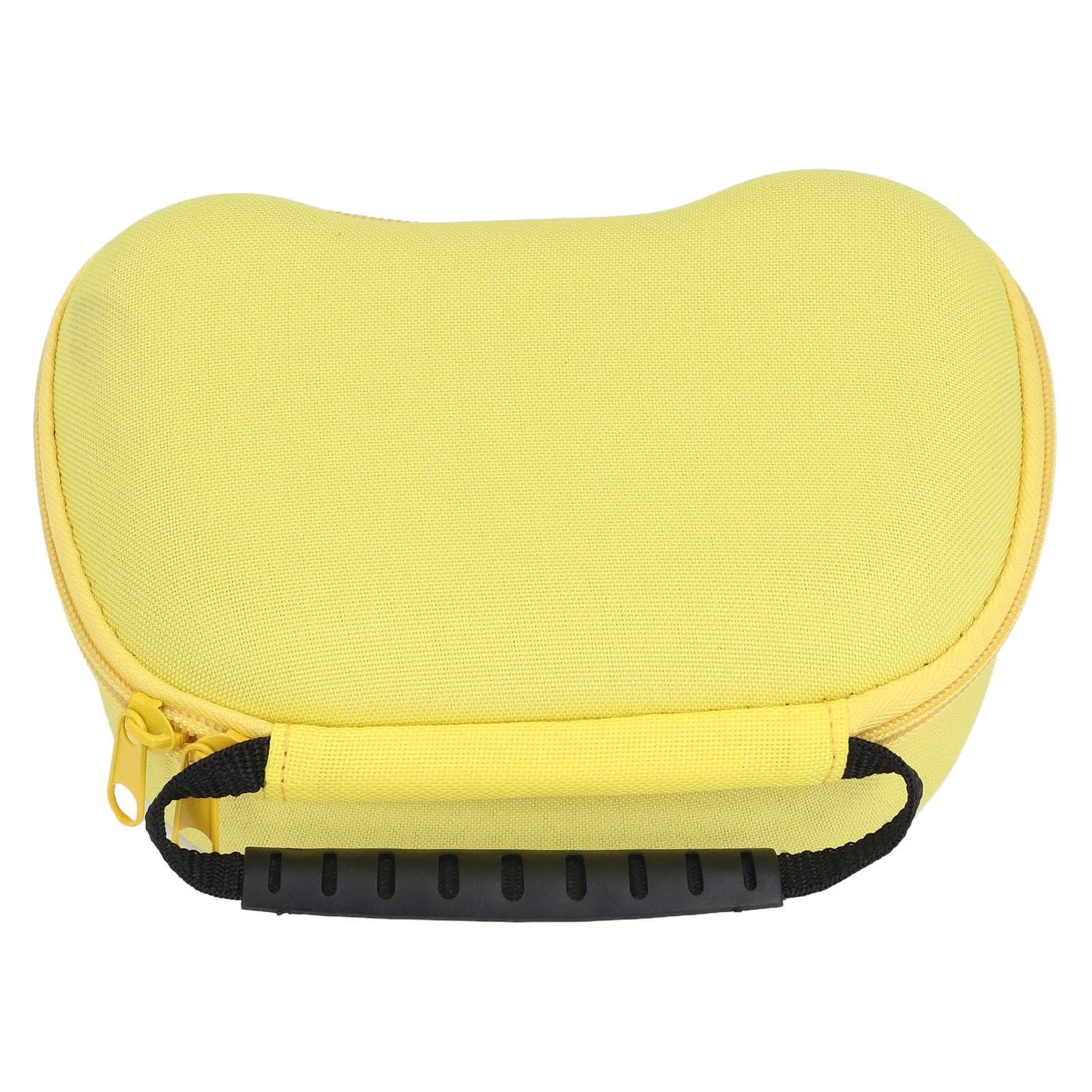 Game Controller Storage Case Hard Nylon Portable with Metal Zipper Protective Case for Series X S yellow