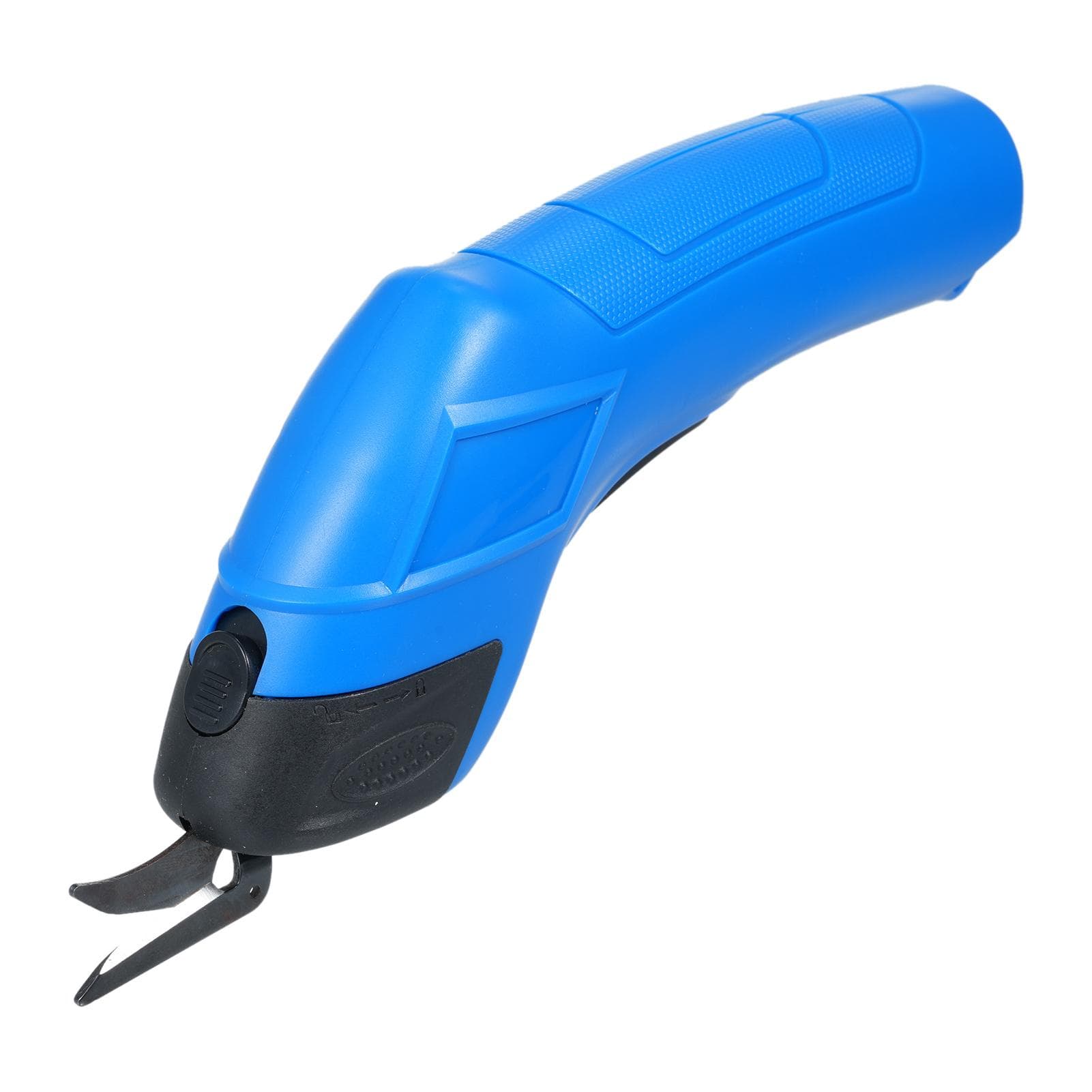 Cordless Electric Scissors Cutting Shears Tailoring Scissors USB Rechargeable Cloth Cutter Sewing blue
