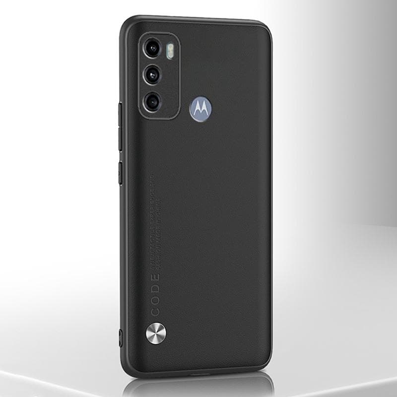 Luxury Leather Case For Motorola Moto G60 G60S G200 Edge X30 S30 Cover Matte Phone Case For Motorola Moto G10 G20 G30 G40 Fusion For Moto G30 black
